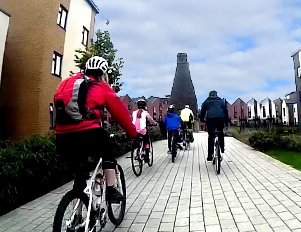 Biking to Bottle Ovens