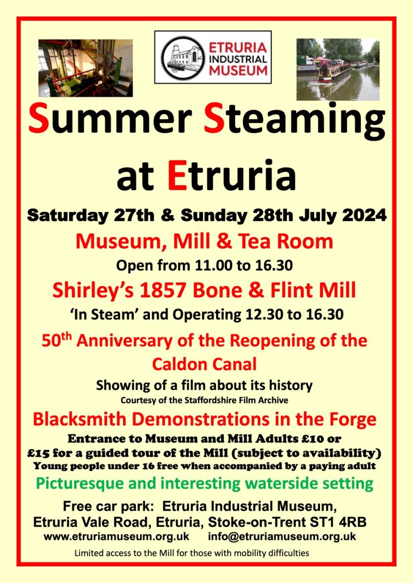 Summer Steaming Poster