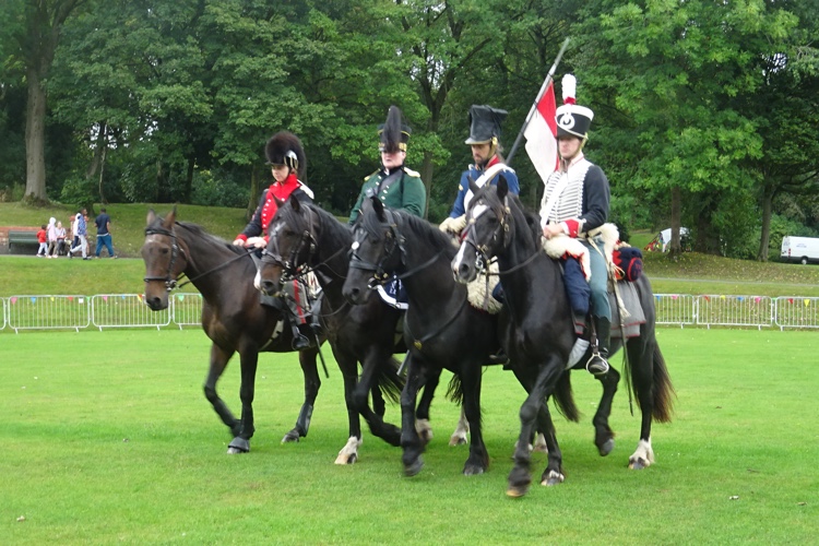The Cavalry arrives at Hanley Park Open Day