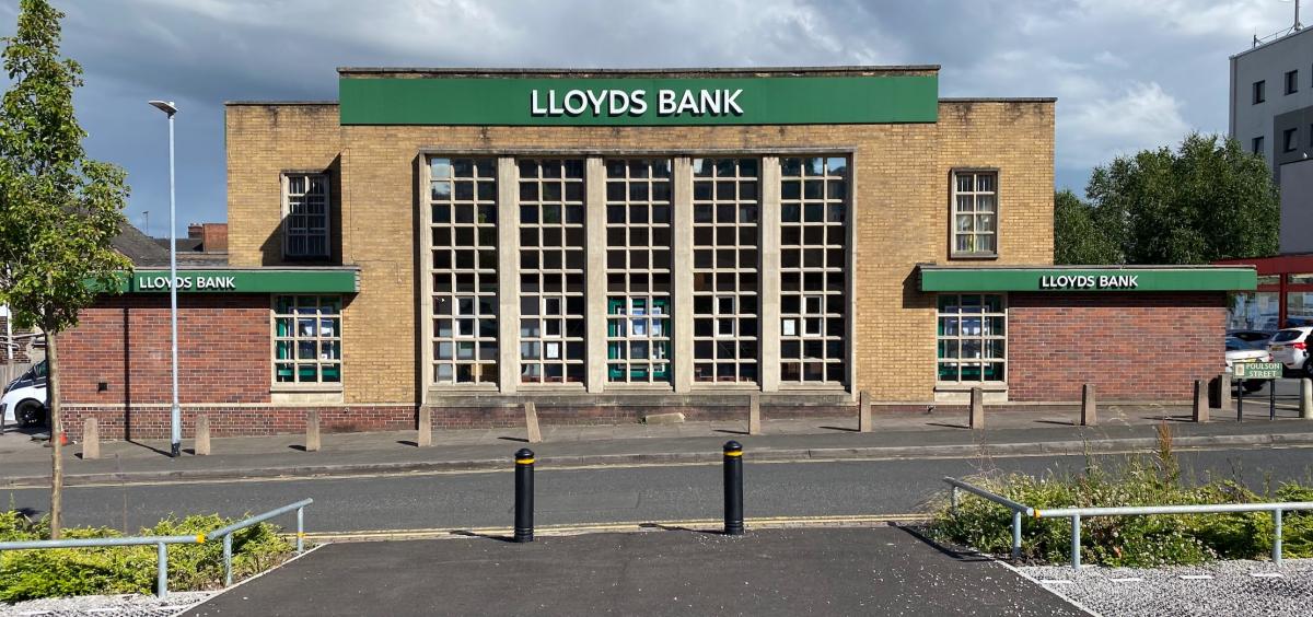 Lloyds Bank in Stoke