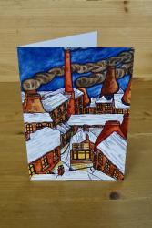 Heritage Christmas Card: Snowy Rooftops